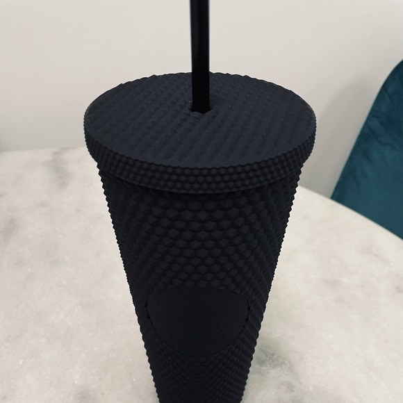 STARBUCKS LIMITED MATTE BLACK STUDDED TUMBLER - Picture 10 of 13